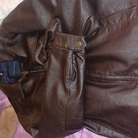 Tommy Hilfiger leather jacket - Picture 7 of 7